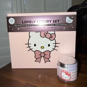 The Creme Shop x Hello Kitty Lovely Luxury Gift Set Plus Free Glee Mask